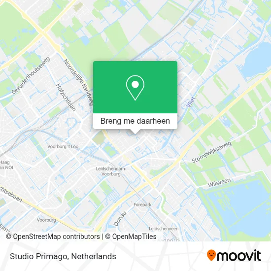 Studio Primago kaart