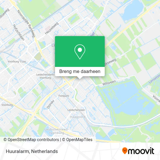 Huuralarm kaart