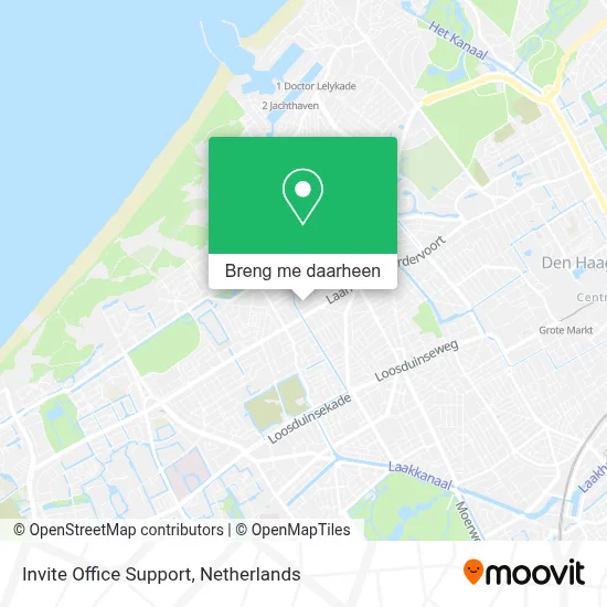 Invite Office Support kaart