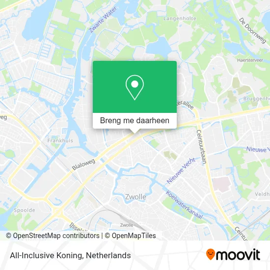 All-Inclusive Koning kaart