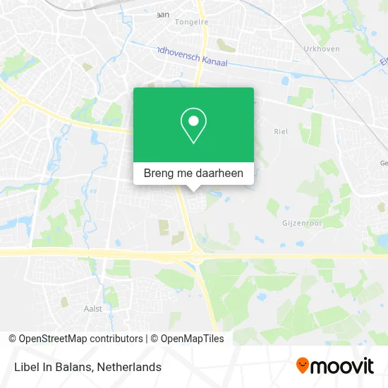 Libel In Balans kaart