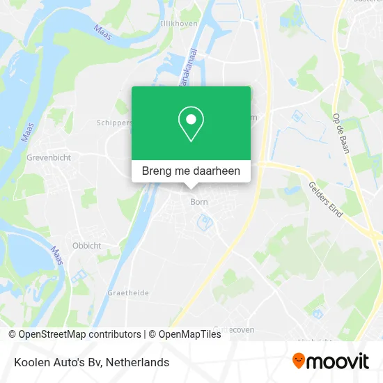 Koolen Auto's Bv kaart