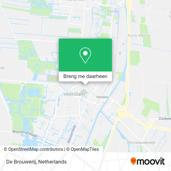 De Brouwerij kaart