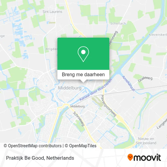 Praktijk Be Good kaart