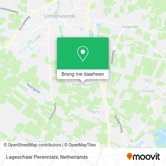 Lageschaar Perennials kaart