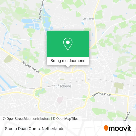 Studio Daan Ooms kaart