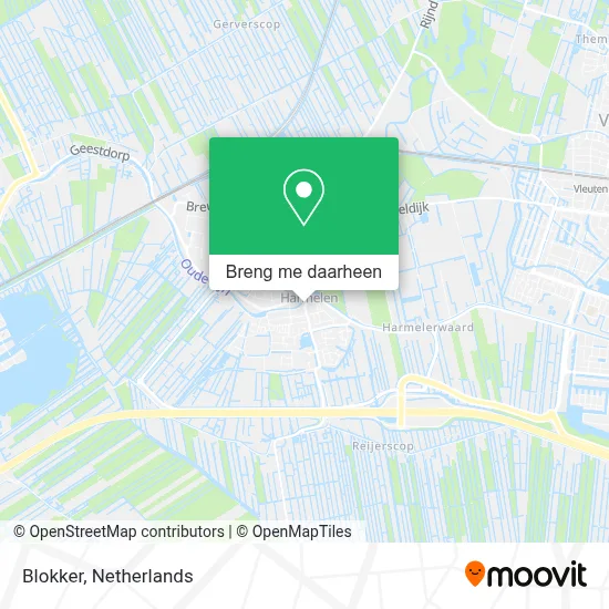 Blokker kaart