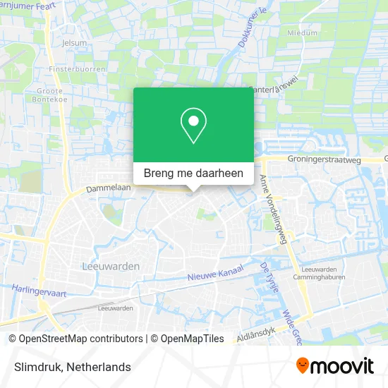 Slimdruk kaart