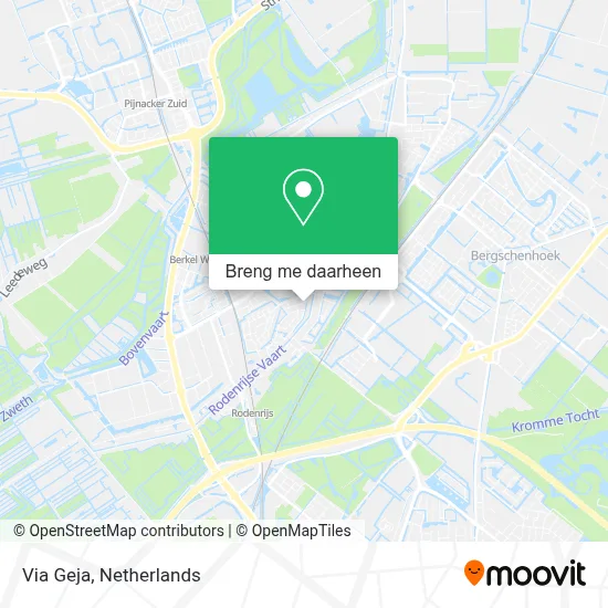 Via Geja kaart