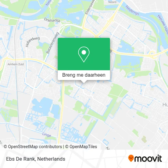 Ebs De Rank kaart