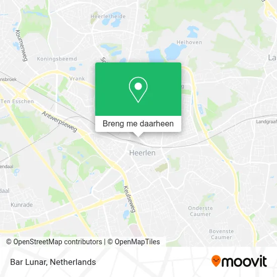 Bar Lunar kaart