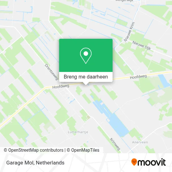 Garage Mol kaart