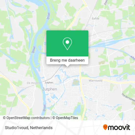 Studio1voud kaart