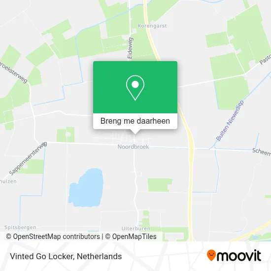 Vinted Go Locker kaart