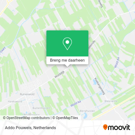 Addo Pouwels kaart