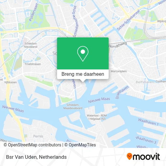 Bsr Van Uden kaart