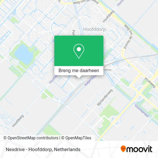 Nexdrive - Hoofddorp kaart