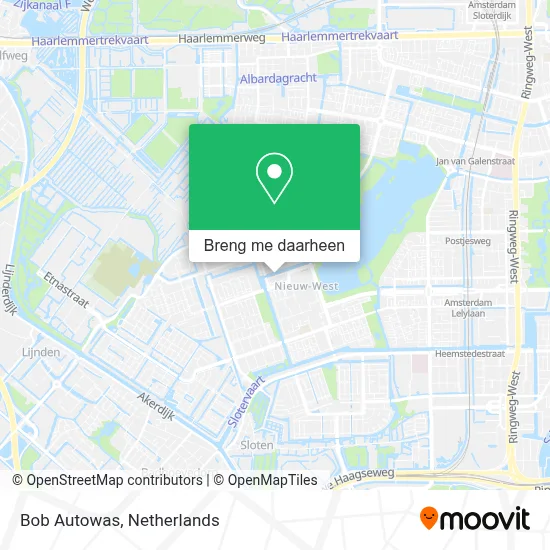 Bob Autowas kaart