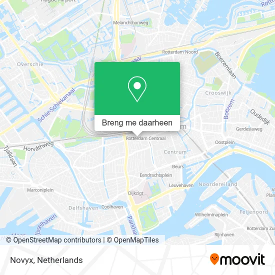 Novyx kaart