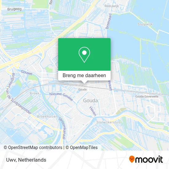 Uwv kaart