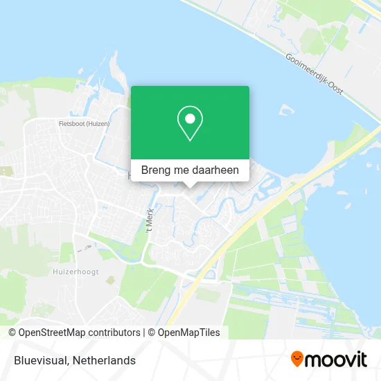Bluevisual kaart