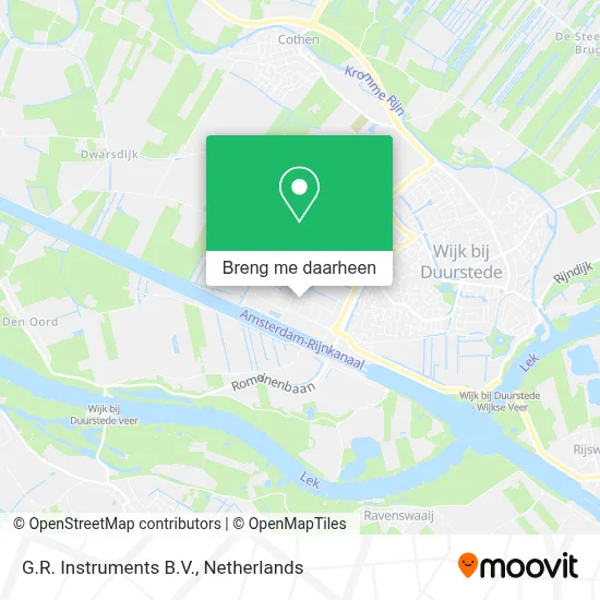 G.R. Instruments B.V. kaart