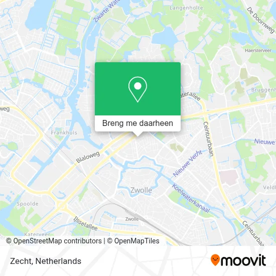 Zecht kaart