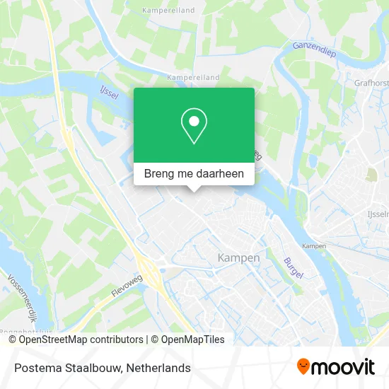 Postema Staalbouw kaart