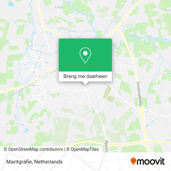 Maritgrafie kaart