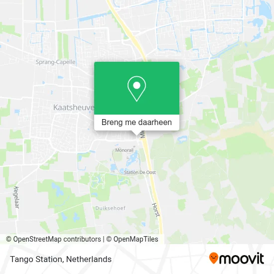 Tango Station kaart