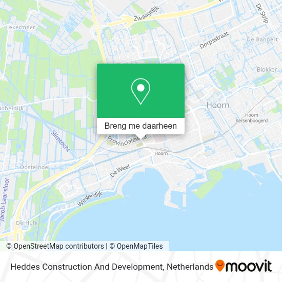Heddes Construction And Development kaart