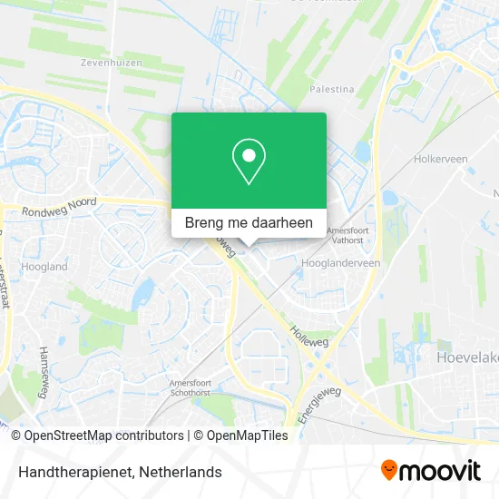 Handtherapienet kaart