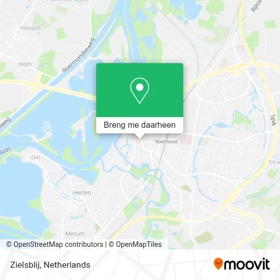 Zielsblij kaart
