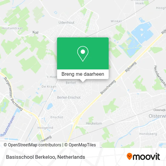 Basisschool Berkeloo kaart