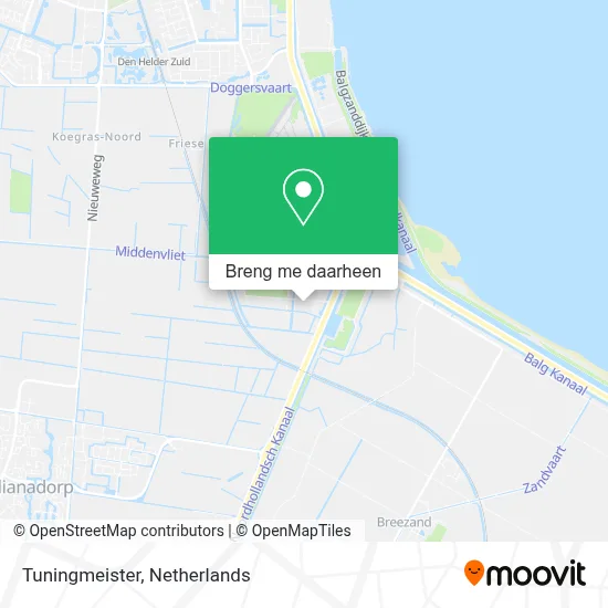 Tuningmeister kaart