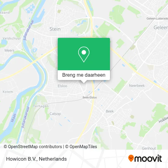 Howicon B.V. kaart