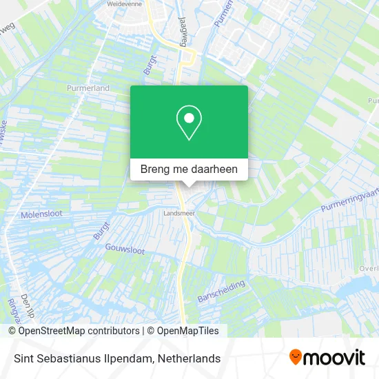 Sint Sebastianus Ilpendam kaart