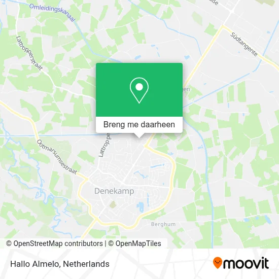 Hallo Almelo kaart