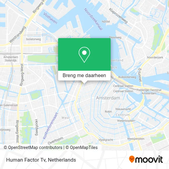 Human Factor Tv kaart