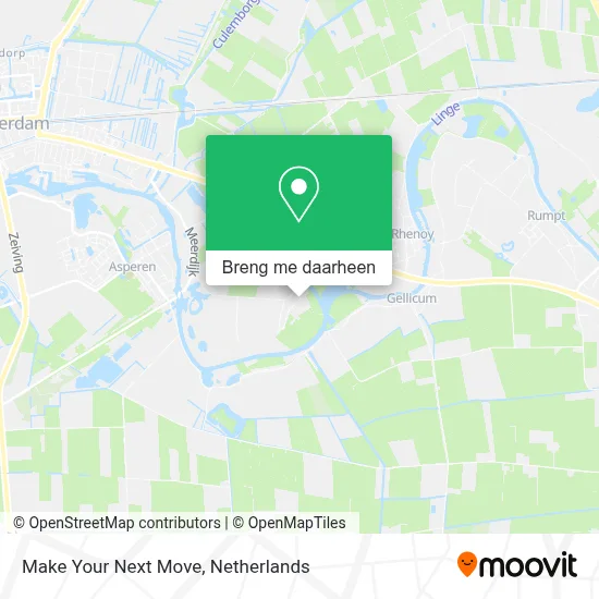 Make Your Next Move kaart