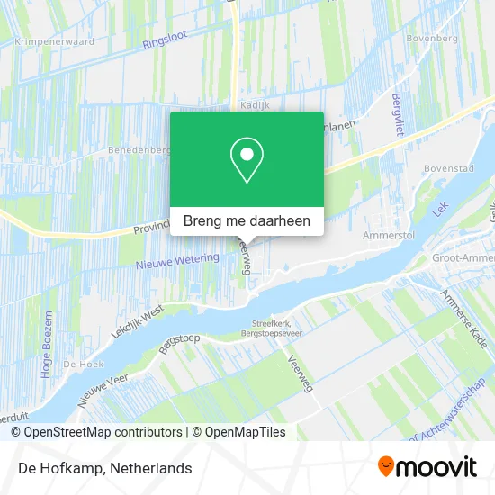 De Hofkamp kaart