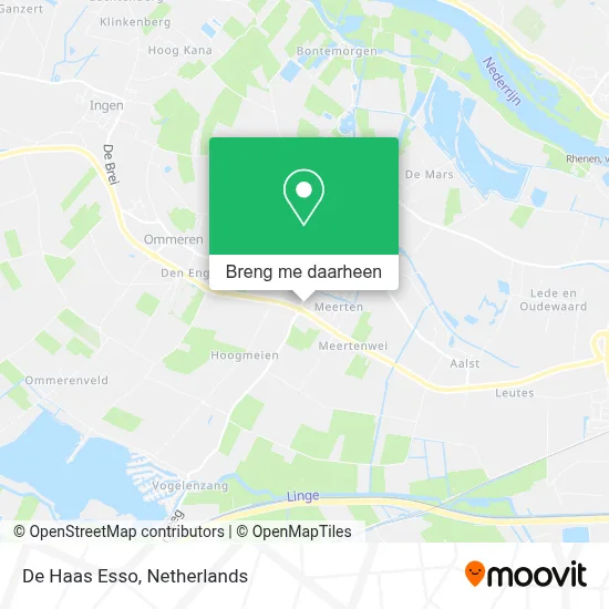De Haas Esso kaart