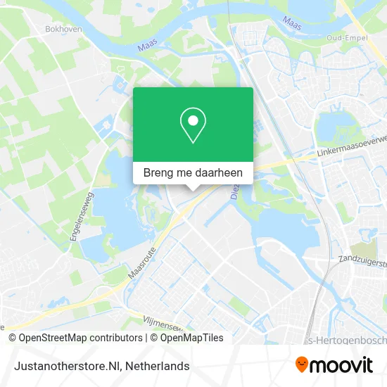 Justanotherstore.Nl kaart