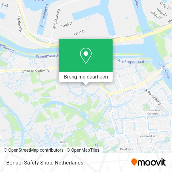 Bonapi Safety Shop kaart