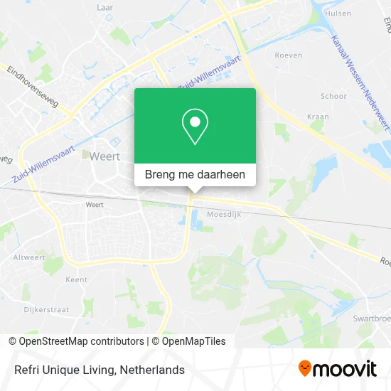 Refri Unique Living kaart