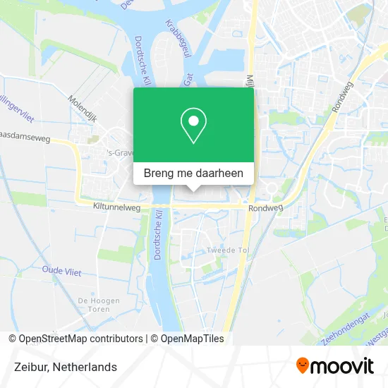 Zeibur kaart