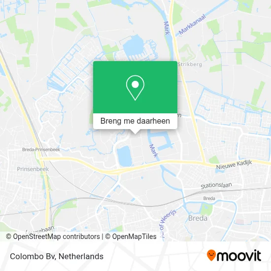 Colombo Bv kaart