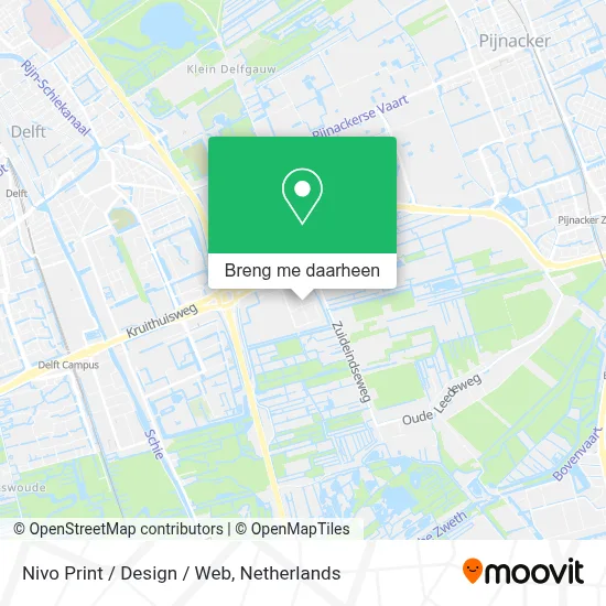 Nivo Print / Design / Web kaart