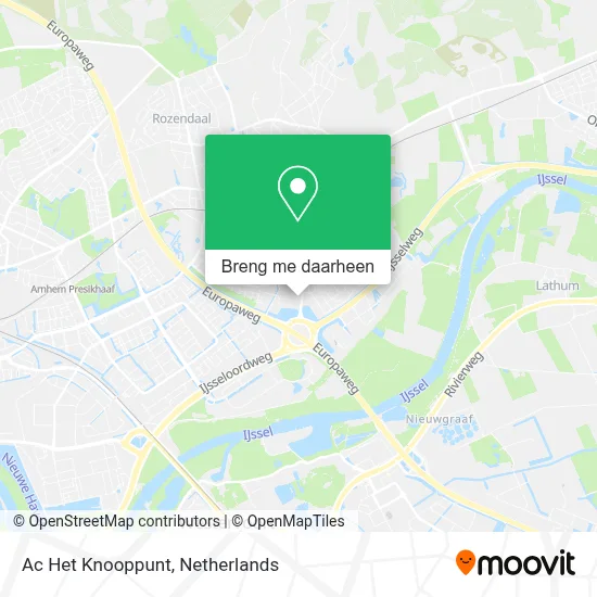 Ac Het Knooppunt kaart