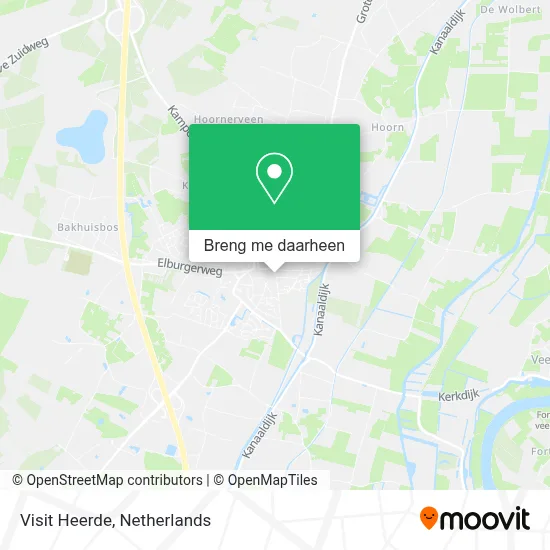 Visit Heerde kaart